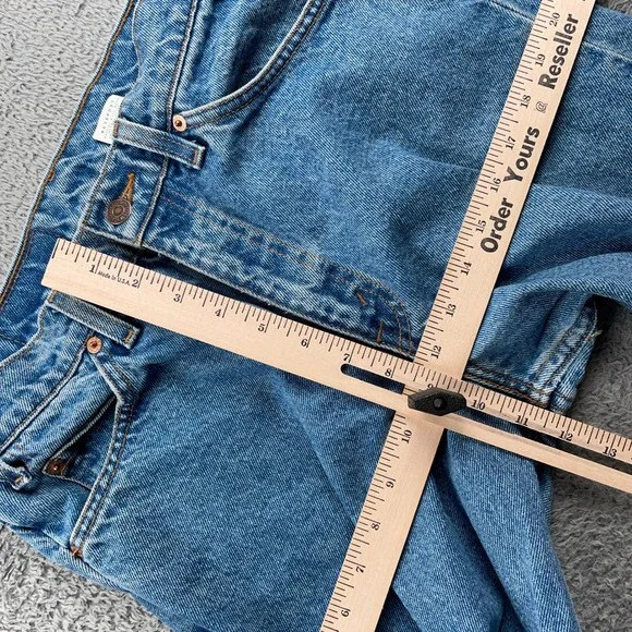 Vintage Levis Jeans Mens 32x34 Fits 29x34 Blue 550 Relaxed Fit Orange Tab 90s - Picture 8 of 13